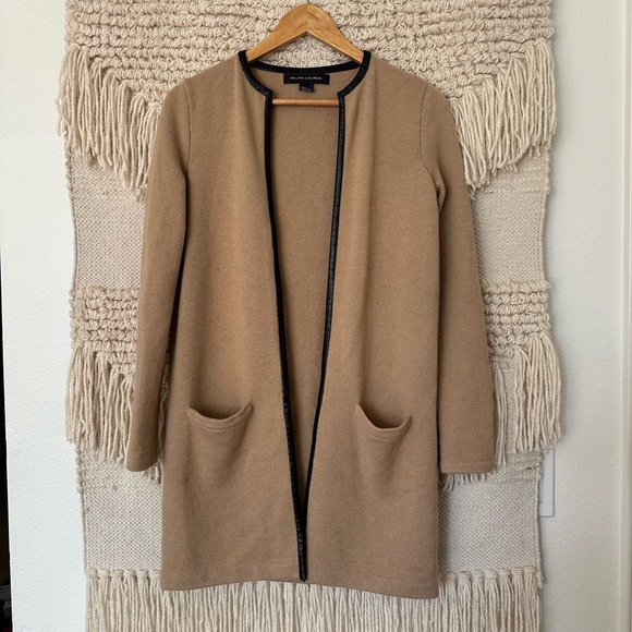 Ralph Lauren Black Label 100% Cashmere Cardigan